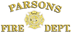 Parsons Fire Department, Kansas Logo